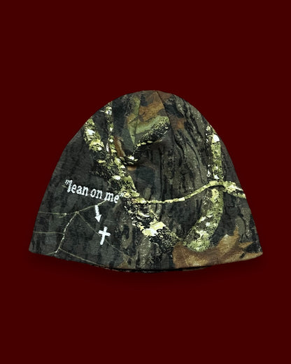 8" Fall Camo Knit Beanie